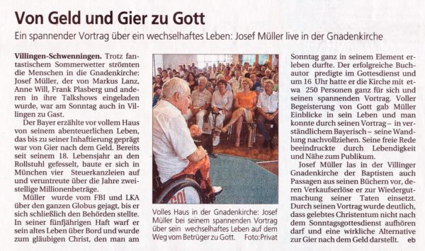Villingen Schw. Bericht in Neckarquelle 18.7.16
